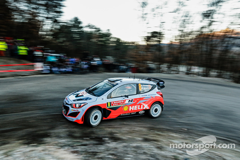 Daniel Sordo y Marc Marti, Hyundai i20 WRC, Hyundai Motorsport