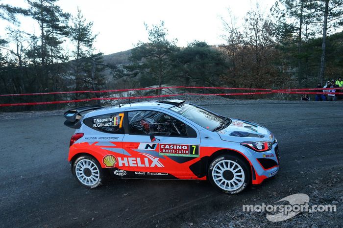 Thierry Neuville y Nicolas Gilsoul, Hyundai i20 WRC, Hyundai Motorsport