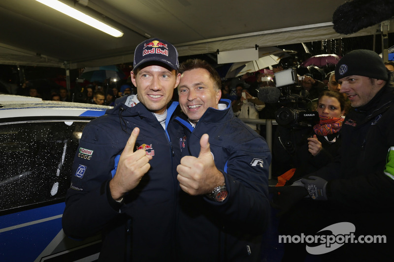 Sébastien Ogier y Jost Capito, Campeones 2014.