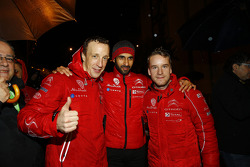 Kris Meeke, Khalid Al Qassimi, Mads Ostberg