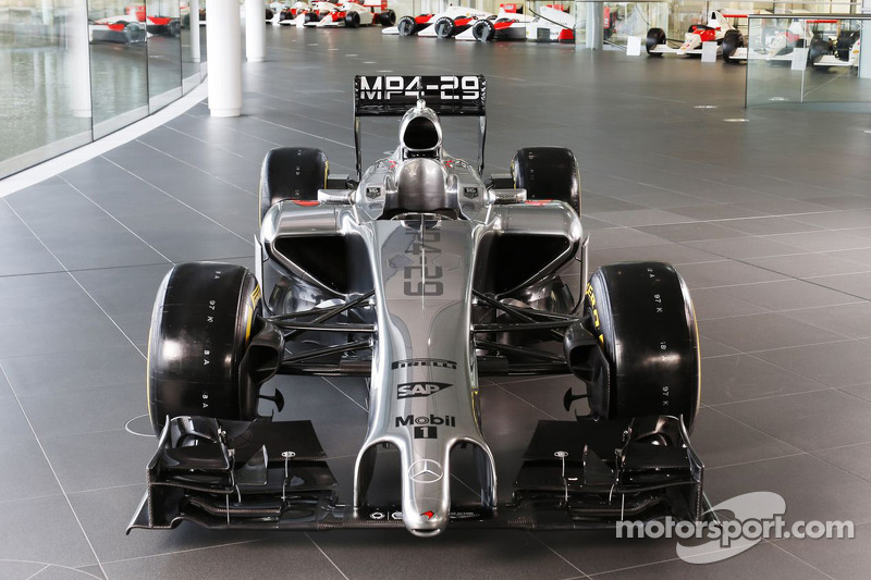 La McLaren Mercedes MP4-29