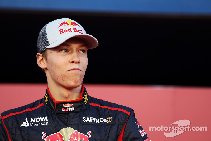 Daniil Kvyat, Scuderia Toro Rosso no lançamento do Scuderia Toro Rosso STR9