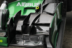 Caterham CT05 front wing detail