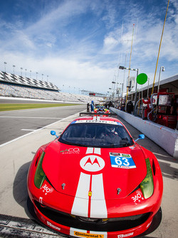 #63 Scuderia Corsa Ferrari 458 Italia: Alessandro Balzan, Jeff Westphal, Toni Vilander, Lorenzo Case