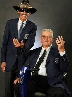 Richard Petty with 2014 inductee Maurice Petty