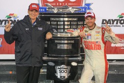 Dale Earnhardt Jr., Hendrick Motorsports Chevrolet, with crew chief Steve Letarte