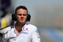 Giedo van der Garde, terzo pilota, Sauber F1 Team