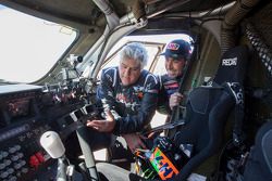 Jay Leno and Nani Roma share the Dakar winning Mini