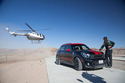 Jay Leno and Nani Roma share the Dakar winning Mini