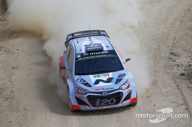 Thierry Neuville y Nicolas Gilsoul, Hyundai i20 WRC, Hyundai Motorsport