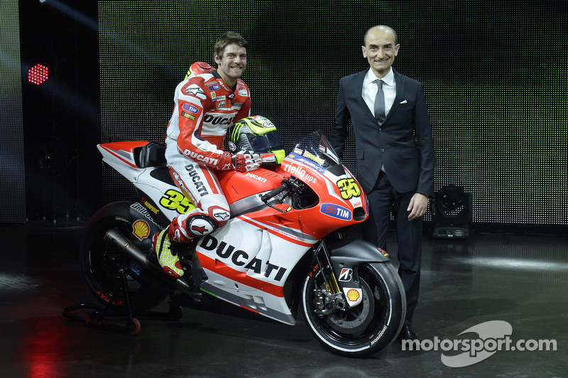 Ducati press conference, Cal Crutchlow