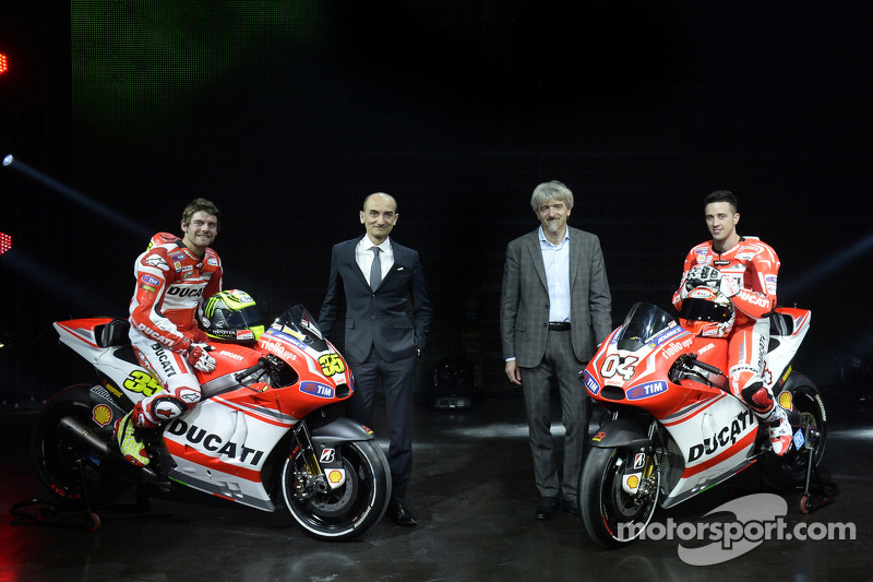 Conferencia de prensa de Ducati, Andrea Dovizioso y Cal Crutchlow