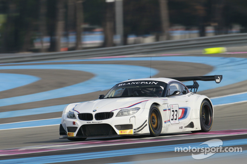 На этой BMW Z4 GT3 Дзанарди выступал в серии Blancpain в 2014 году