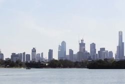 Melbourne por do sol