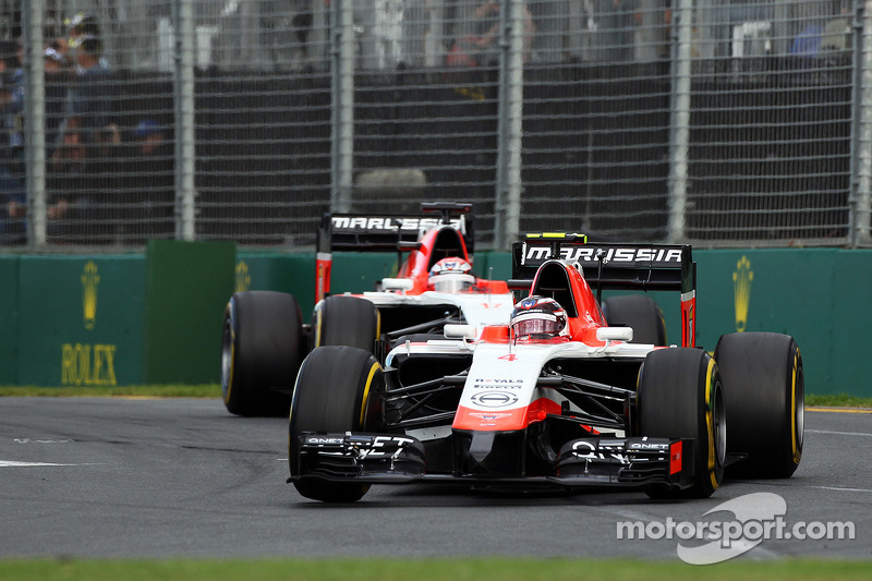 Max Chilton, Marussia F1 Takımı MR03 ve Jules Bianchi, Marussia F1 Takımı MR03