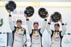 PC class podium: winners Colin Braun, Jon Bennett, James Gue