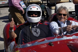 HoF Charity Laps: Derek Bell drives the Ferrari 250 Testa Rossa