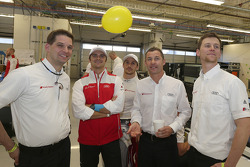 Matthias Huber, Marco Bonanomi (I), Filipe Albuquerque (P), Tom Kristensen (DK), Dominic Zeidtler