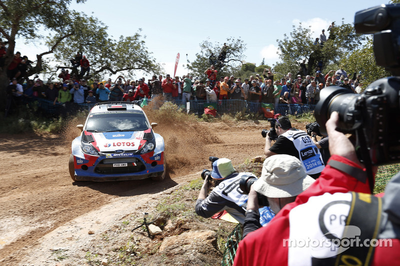 Роберт Кубіца та Мацей Жчепаніак, Ford Fiesta WRC