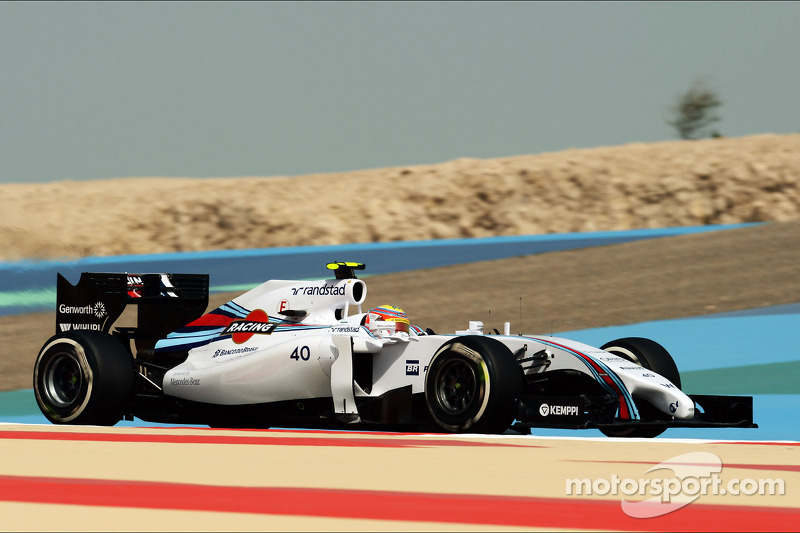 Felipe Nasr, Williams FW36 Test and Reserve Driver