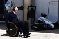 Frank Williams, dueño del equipo Williams