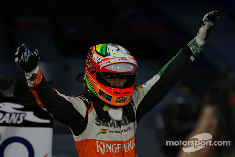 Tercer lugar Sergio Pérez, Sahara Force India F1