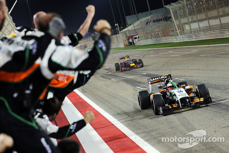 Cuarto podio, GP de Bahrein 2014