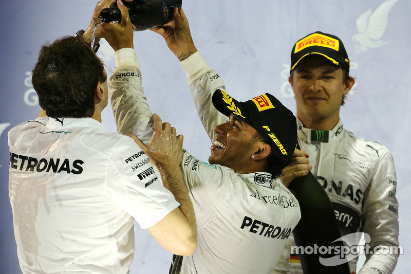 Lewis Hamilton, Mercedes AMG F1 Takımı ve Nico Rosberg, Mercedes AMG F1 Takımı 06