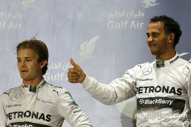 Nico Rosberg, Mercedes AMG F1 Takımı ve Lewis Hamilton, Mercedes AMG F1 Takımı 06