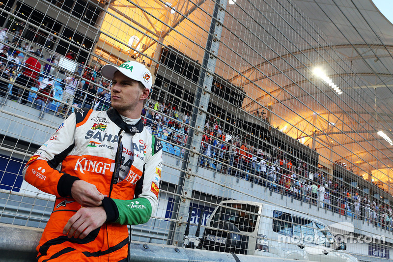 Nico Hulkenberg, Sahara Force India F1, no grid