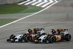 Sergio Perez, Sahara Force India et Nico Hulkenberg, Sahara Force India 06