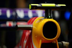 Red Bull Racing RB10 engine cover with KERS lights