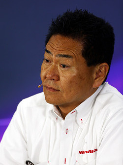 Yasuhisa Arai, Honda Motorsport Chief Officer in the FIA Press Conference