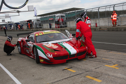 #54 AF Corse Ferrari F458: Piergiuseppe Perazzini, Marco Cioci, Michael Lyons