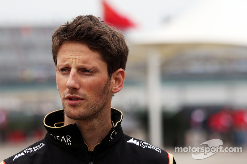 Romain Grosjean, Lotus F1 Team.