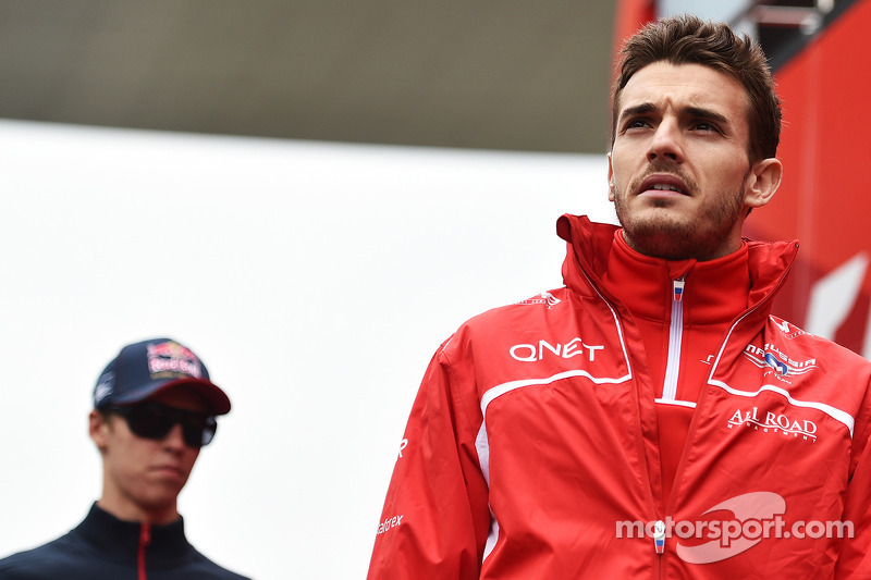 Jules Bianchi, Marussia F1 Team alla parata dei piloti