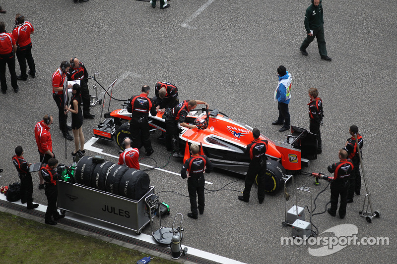 Jules Bianchi, Marussia F1 Takımı MR03 gridde
