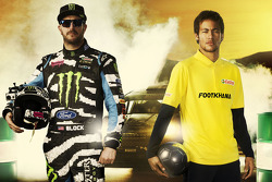 Ken Block and Neymar Jr. in Footkhana