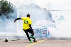 Ken Block and Neymar Jr. in Footkhana