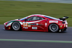 #54 AF Corse Ferrari F458: Piergiuseppe Perazzini, Marco Cioci, Michael Lyons