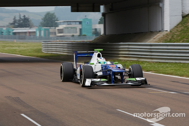 Simona de Silvestro prueba un Sauber F1