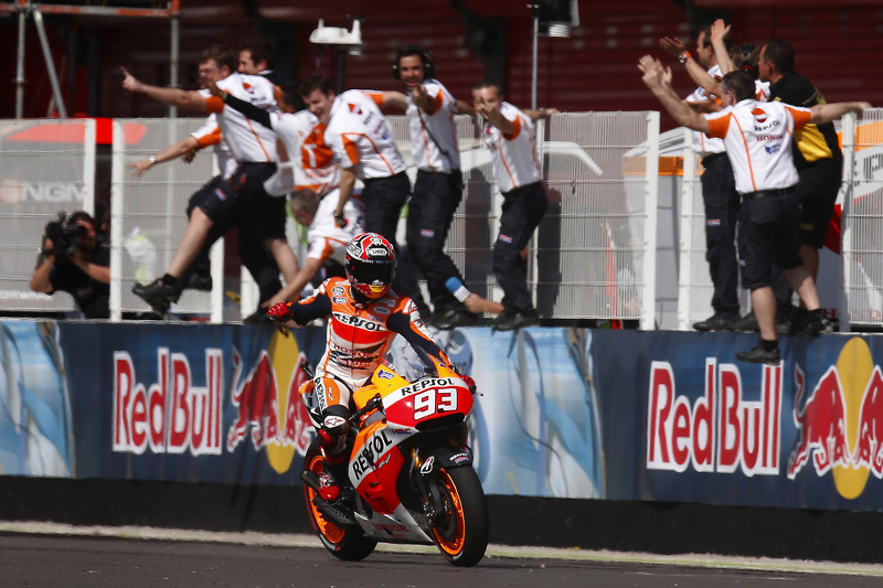 Vencedor da corrida Marc Marquez, Repsol Honda Team