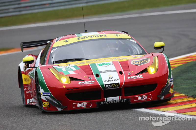 #71 AF Corse Ferrari 458 Italia: Davide Rigon, James Calado
