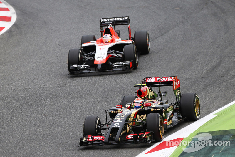 Pastor Maldonado, Lotus F1 E21 ve Jules Bianchi, Marussia F1 Takımı MR03