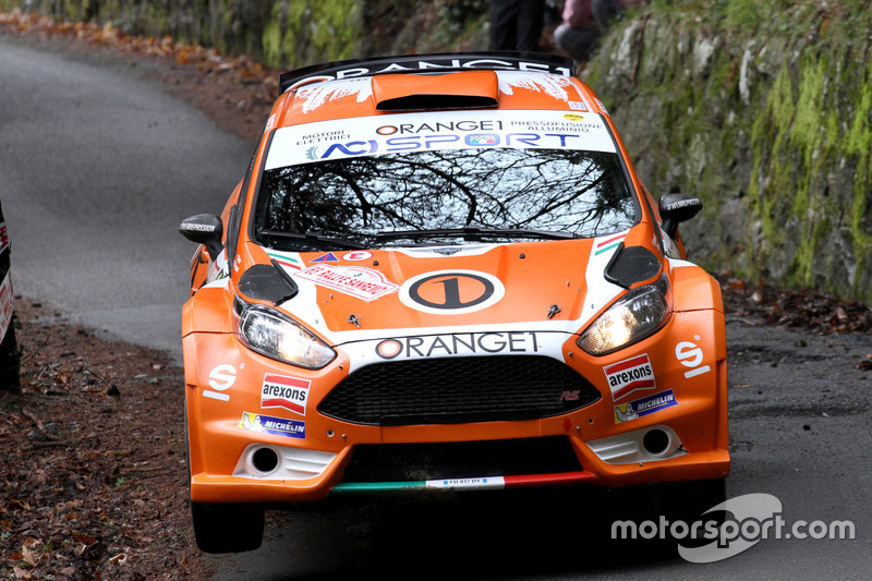 Simone Campedelli, Tania Canton, Ford Fiesta R5, Orange1 Racing