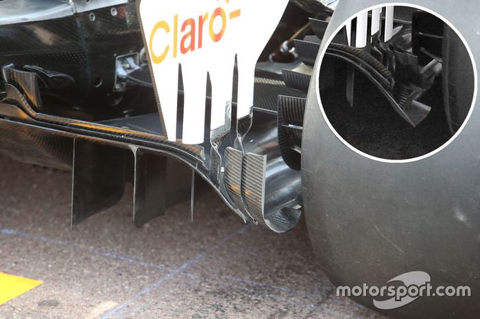 Difusor del Sauber C37