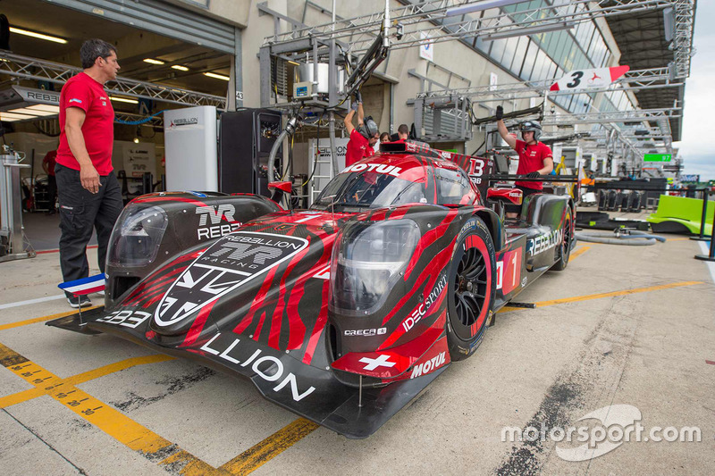 #1 Rebellion Racing Rebellion R-13: Andre Lotterer, Neel Jani, Bruno Senna
