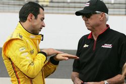 Helio Castroneves and Rick Mears