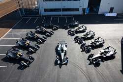 The 11 Spark-Renault STR_01E cars