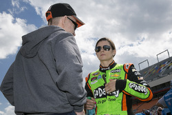 Danica Patrick and Mark Martin